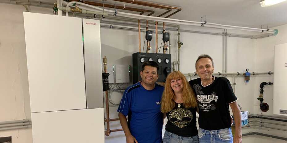 In nur vier Tagen raus aus Gas: Handwerkliche Präzision von D.B. Installation und fortschrittliche Wärmepumpentechnologie von bösch machen es möglich. | © bösch