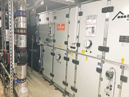 RLT-Anlage für den Hang-Spa im Genussdorf Gmachl. | © bösch - heizung, klima, lüftung