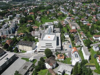 Lüftungszentralen von bösch sorgen im LKH Bludenz für perfektes Klima.