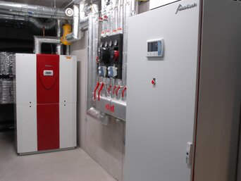 bösch Wärmepumpe im Kindergarten Rheindorf in Lustenau.